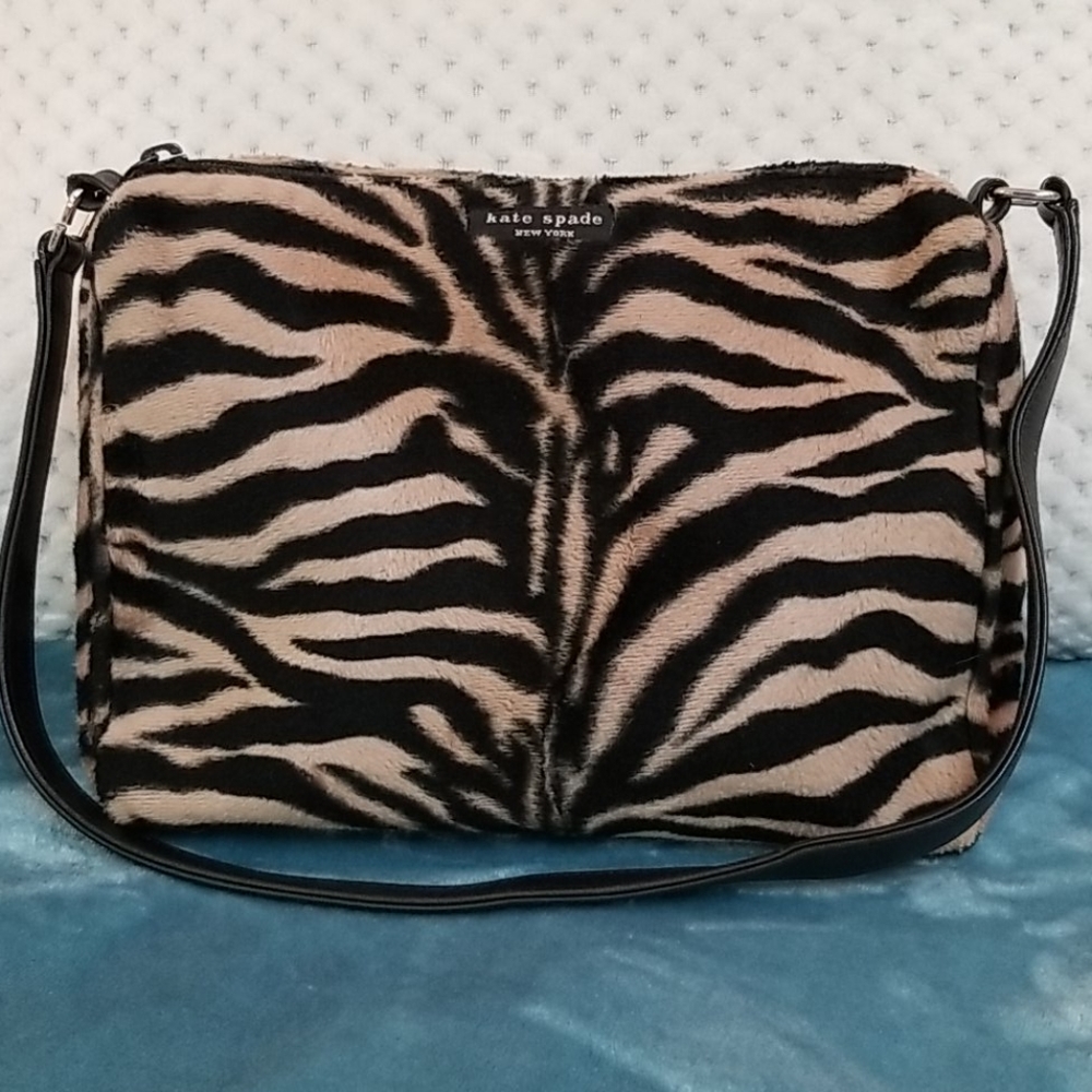 ❤SALE! ❤ Vintage Kate Spade Faux Fur Bag